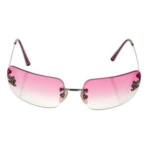 Vintage Chanel Y2K Rimless Sunglasses